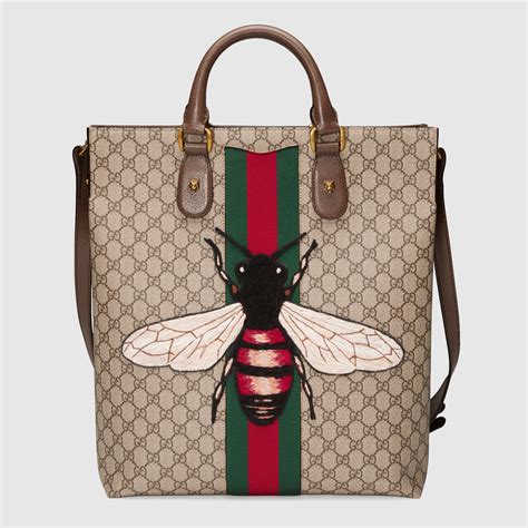 gucci bee pouch camo|white gucci bag.